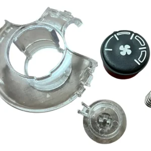 Kit Reparo Acrílico Botão Ar Comando Fox Crossfox Spacefox