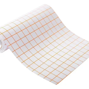 Fita De Transferência Para Vinil - 12 X 6,6 Pés Com Grade Tr