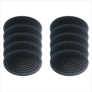 Kit C/ 30 Porta Copo Borracha Retém Liquido Bolachão 9cm