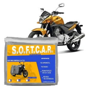Capa Pra Cobrir Moto Impermeável Proteção Sol Chuva Granizo