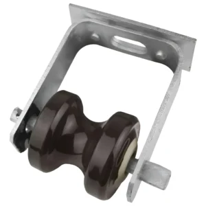Armação Rex Pesada 1 Estribo + Isolador Roldana Porcelana