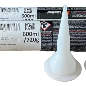 Kit C/ 2 Cola Parabrisa Sikaflex Unidade Sachê 600 Ml 720g