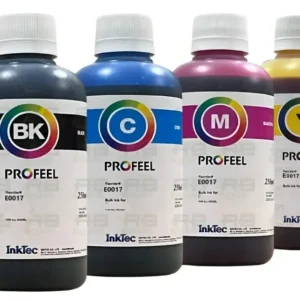 Tinta Corante Inktec Profeel E0017 4 Unidade De 250ml Tinta Cyan Magenta Yellow Black