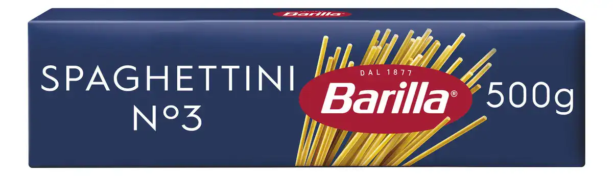 Macarrão Barilla Spaghettini No. 3 500g - Imagem 2