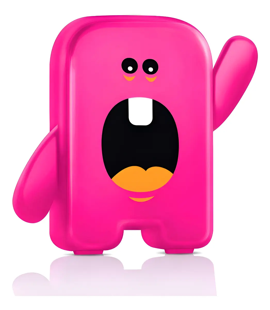 Porta Dentes Infantil Caixinha Dente De Leite Rosa Angie ® - Imagem 4