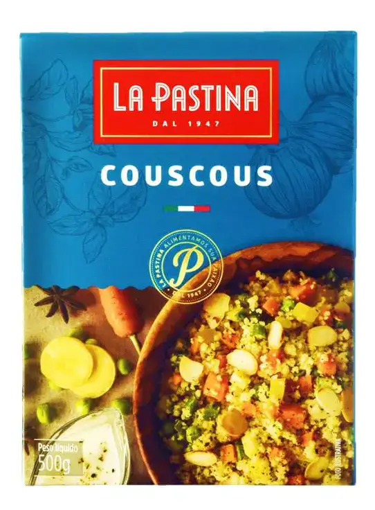Couscous La Pastina 500g Cuscuz Marroquino Importado Itália