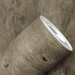 Adesivo Envelopamento Madeira Demolição Texturizado 1mx60cm