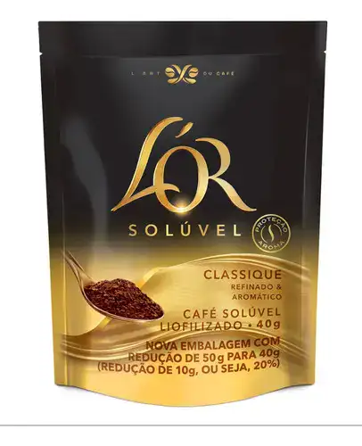 Café Solúvel Classique Sachê 40g L'or