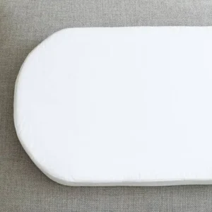 Colchão Oval Para Moisés Berço Carrinho Bebê 80x42