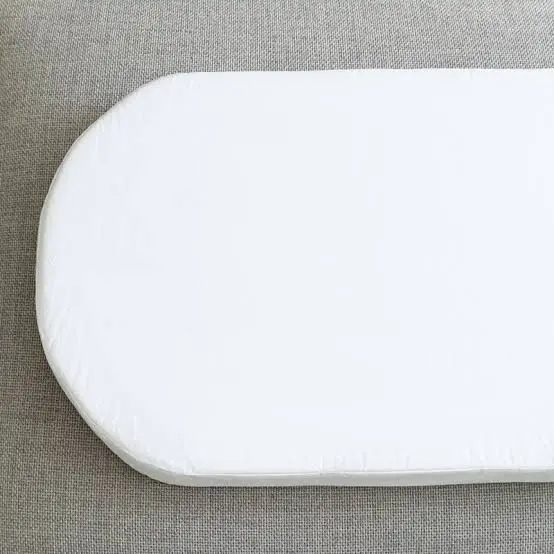 Colchão Oval Para Moisés Berço Carrinho Bebê 80x42