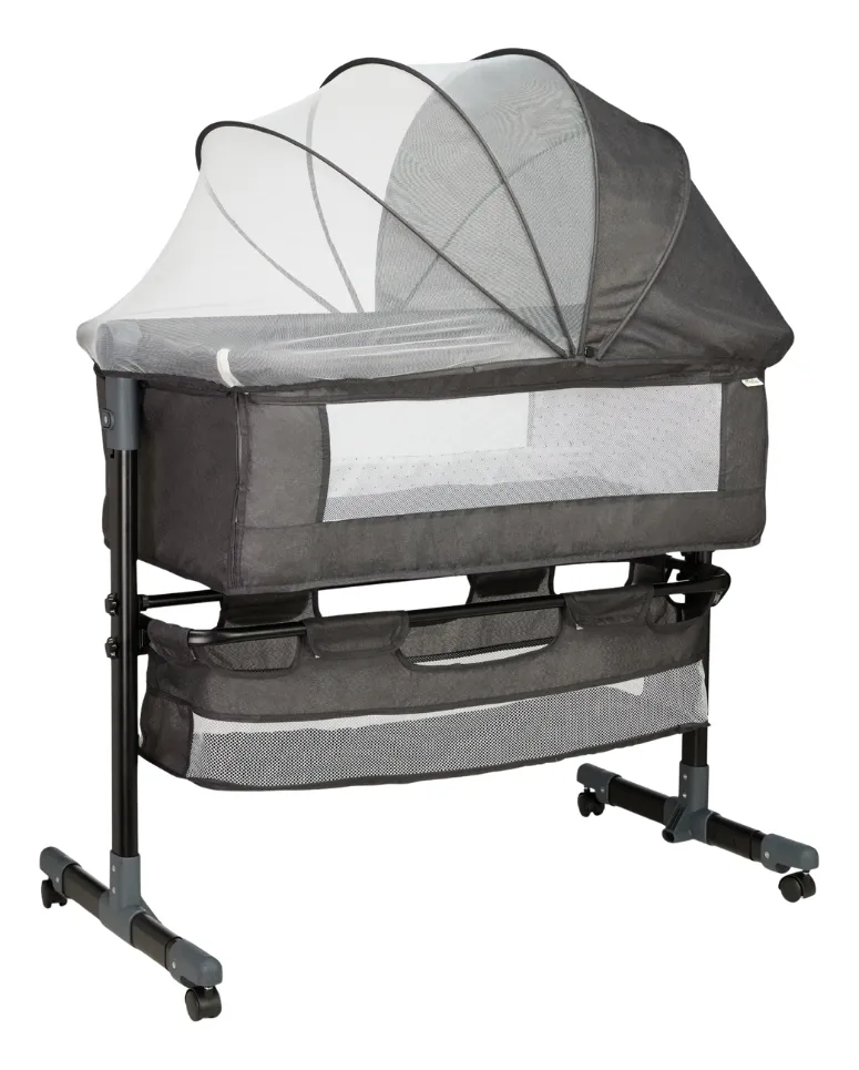 Berço Encaixe Nacama Moisés Co-bed Connect Grafite Maxi Baby - Imagem 2