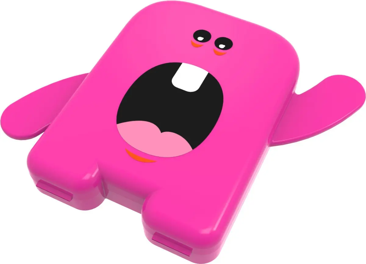 Porta Dentes Infantil Caixinha Dente De Leite Rosa Angie ® - Imagem 5