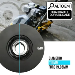 Embreagem Da Placa Vibratoria P/ Wolkan Weber Cf2 3/4 19mm