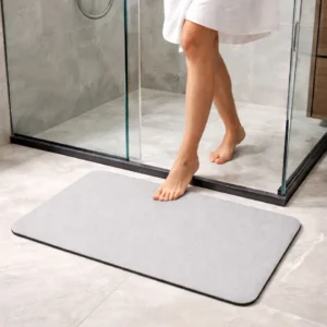 Tapete Piso Terra Diatomácea Super Absorvente Flexível