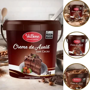 Creme De Avelã Com Cacau 3kg Vabene