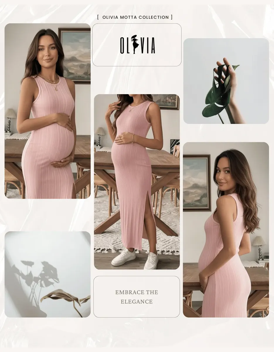 Vestido Gestante Gravida Longo Maternidade Soltinho Lola