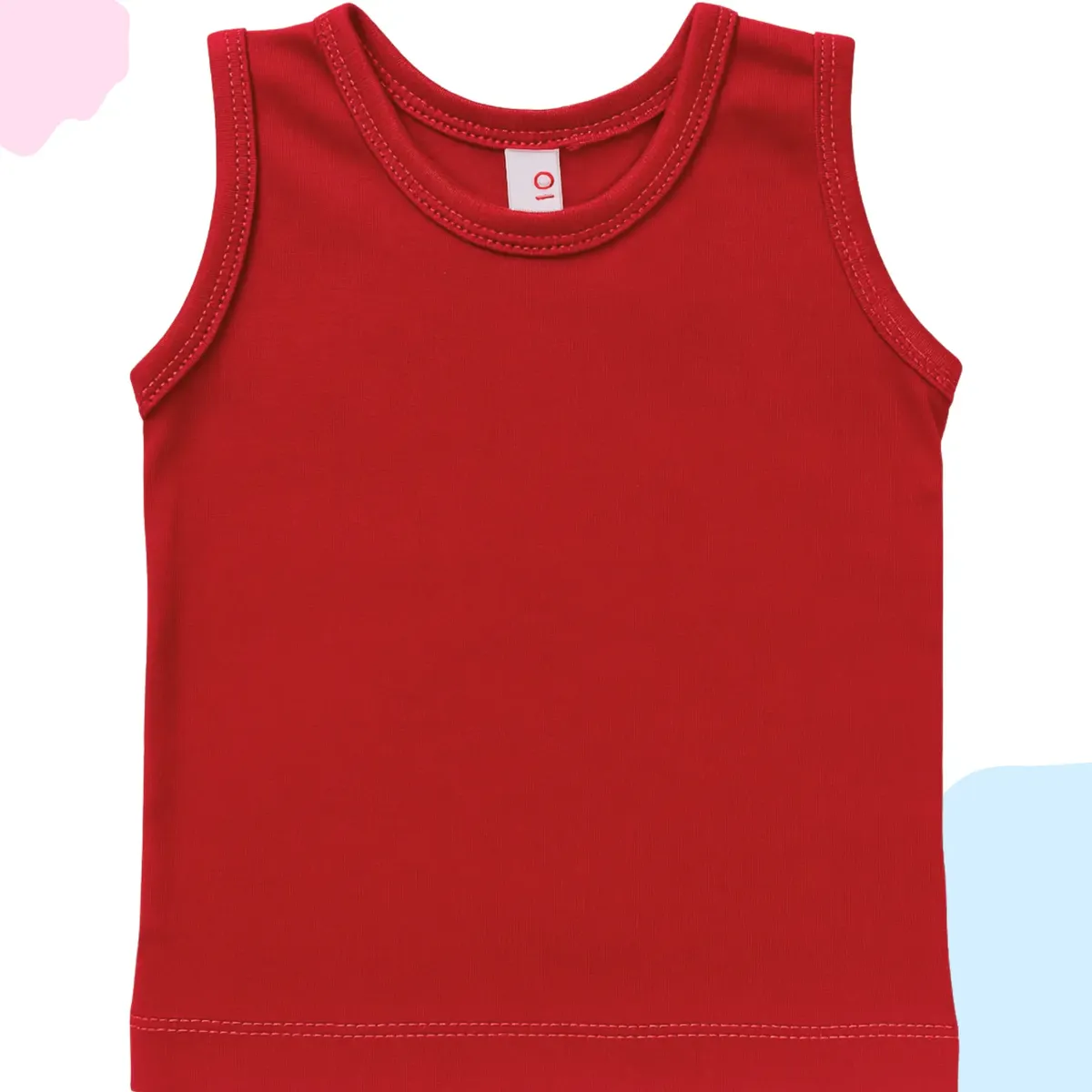 Kit 5 Regatas Camisetas Bebê Pijama Menino Menina - Imagem 5