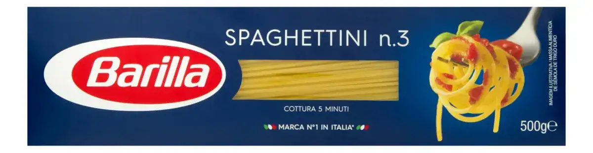 Macarrão Barilla Spaghettini No. 3 500g - Imagem 3