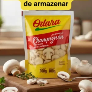 Cogumelo Champignon Em Conserva Inteiro Odara Sachê 100g