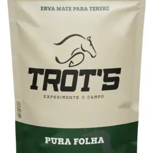 Erva Mate Tereré Premium Trot's 500g Sabor Pura Folha