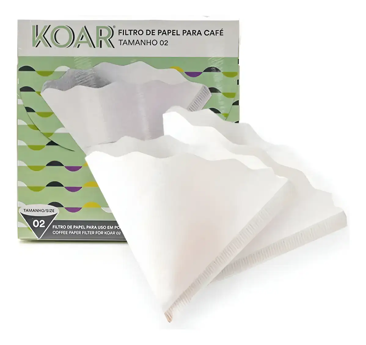 Filtro De Papel Para Porta Filtro Café Koar