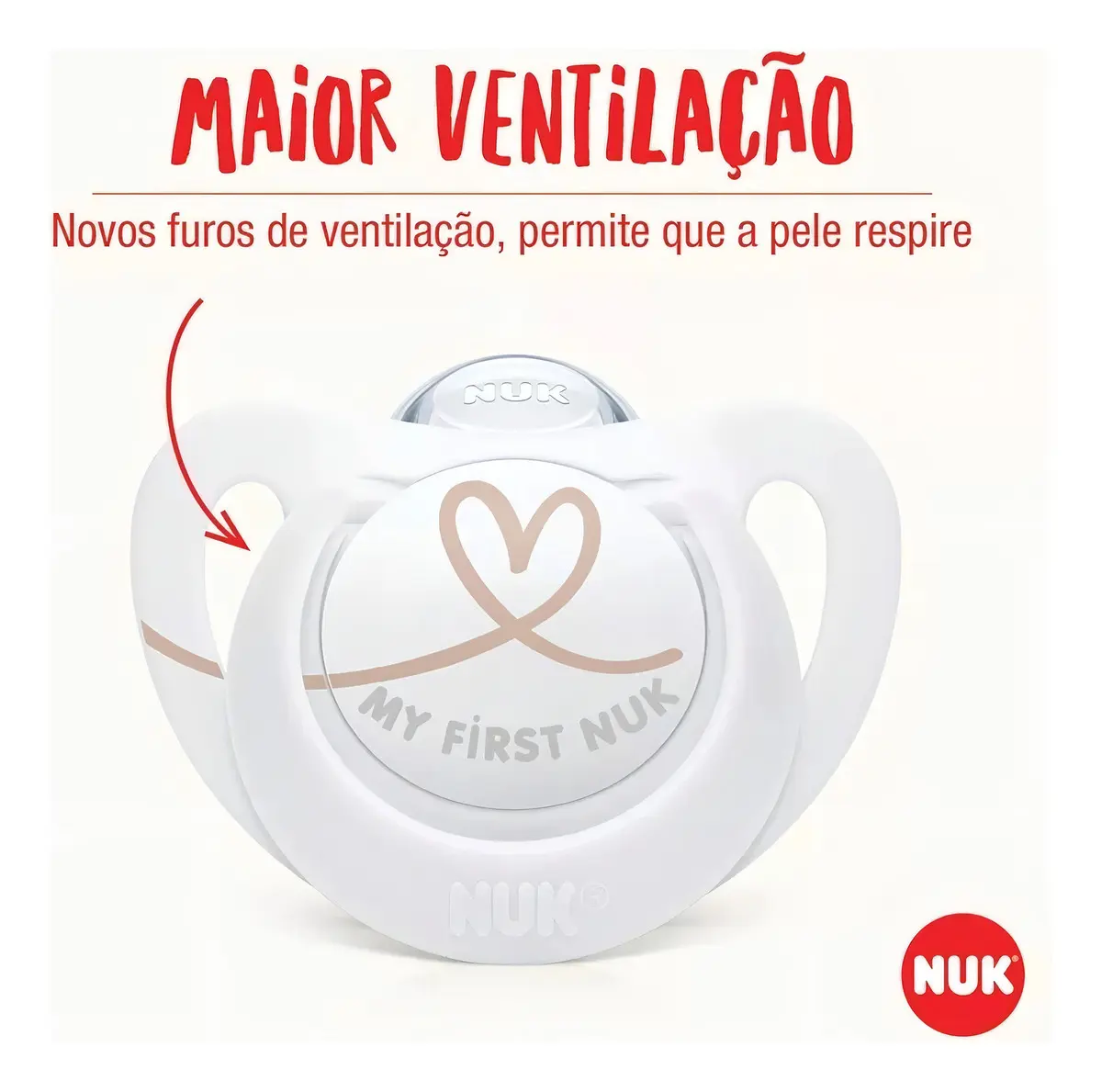 Chupeta Recém Nascidos Star Newborn 0 à 2 Meses Neutral NUK - Imagem 4