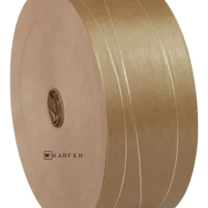 Fita Gomada Sem Reforço 70mm Fechar Caixa De Papelão 5 Rolos
