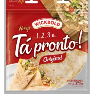 Pão Tortilha Original Wickbold Tá Pronto! Pouch 270g