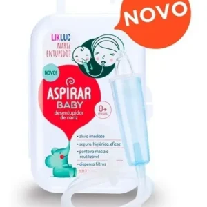 Aspirador Nasal Bebê Baby Sugador Catarro Desentupidor Nariz