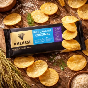 Snack de Arroz Kalassi original sem glúten 100 g