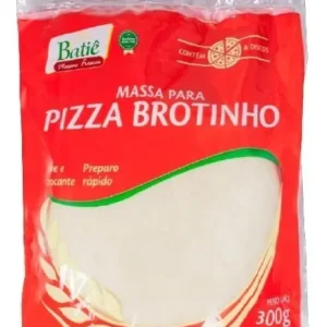4 Pacotes Massa Para Pizza Brotinho Batiê 300 Gramas