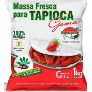 Tapioca Fresca Massa Pronta P Tapioca 1kg Tapioca Pantanal
