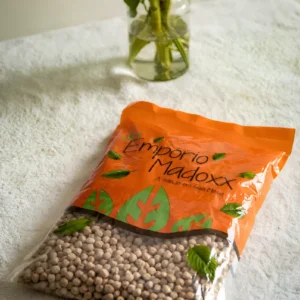 Grão de Bico 1kg MADOXX Natural Cru Selecionado Leguminosa Premium a Granel Rico em Proteínas e Fibras Ideal para Hummus e Saladas Petiscos 100% puro Original