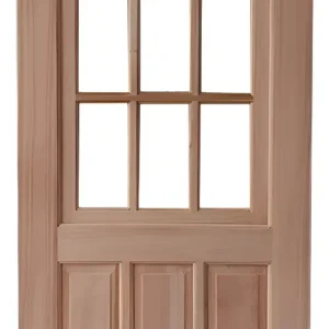 Folha De Porta Maciça Com Postigo 2,10x0,82