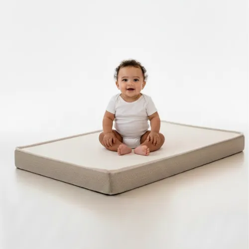 Colchão 90x60cm Berço Moisés Tampo Impermeável Antialérgico - Imagem 4
