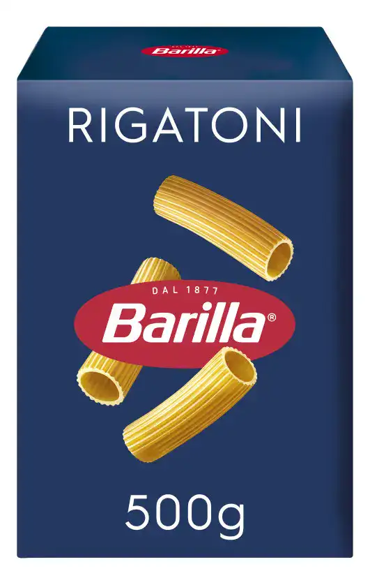 Macarrão de Sêmola Grano Duro Rigatoni 89 Barilla Caixa 500g