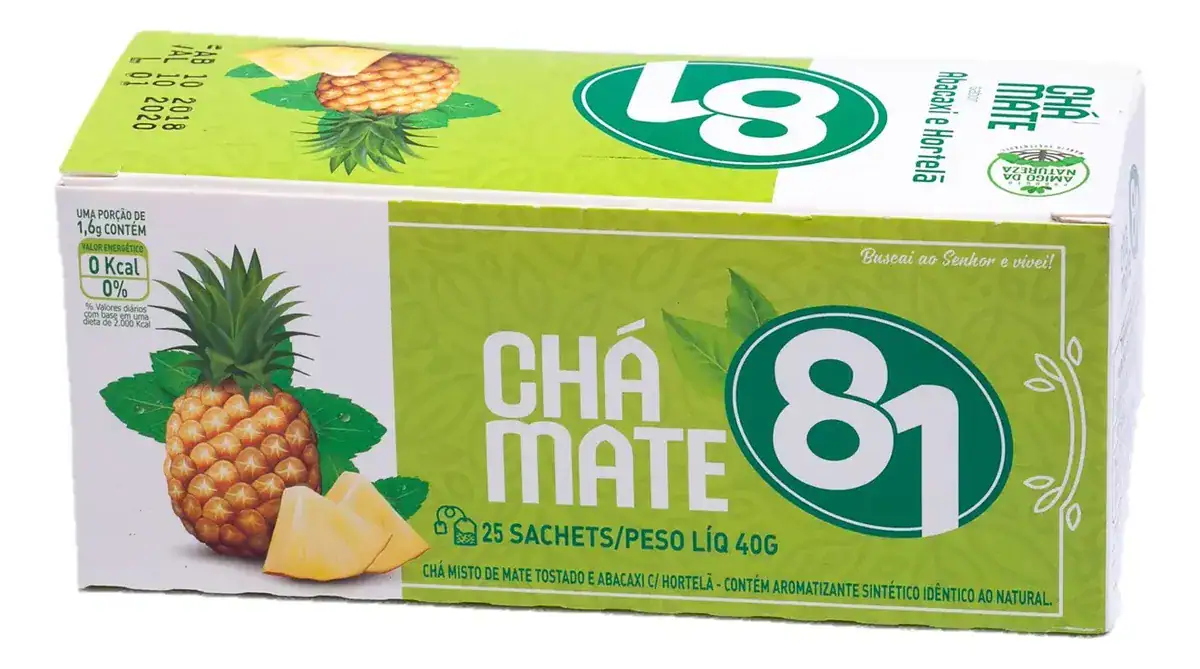 Chá Mate 81 40g C/ 25 Sachês Kit Com 12 Sabores Sortidos - Imagem 4