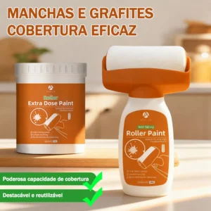 Rolo De Tinta 500ml Com Reservatório - Rolo De Pintura