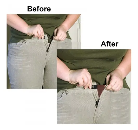 Conjunto De Extensores De Calças De Faixas De Maternidade ` - Imagem 5