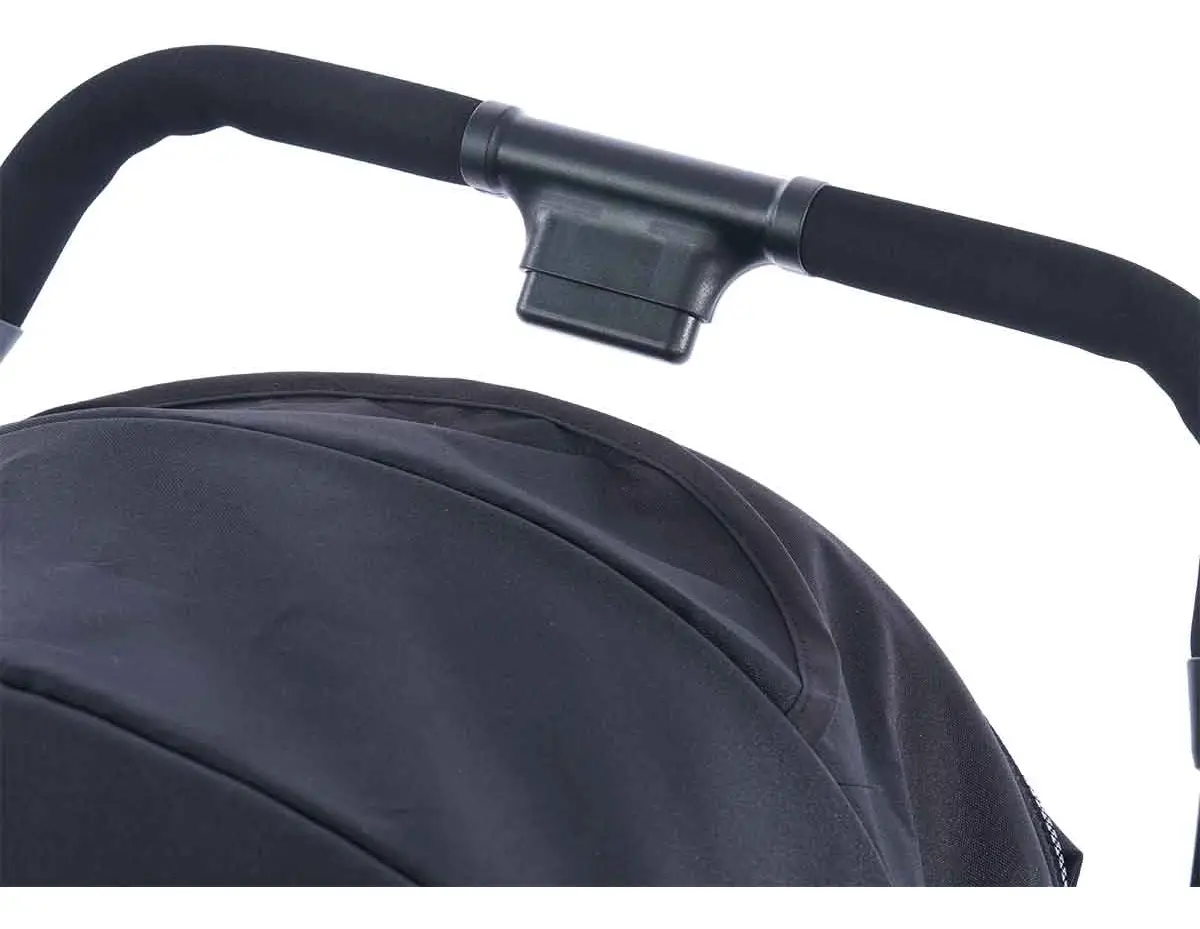 Carrinho Passeio Bebê Alça Reversível Yougo Preto Maxi Baby - Imagem 2