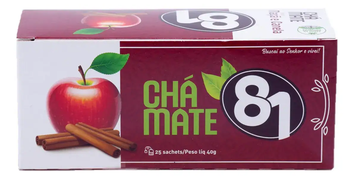 Chá Mate 81 40g C/ 25 Sachês Kit Com 12 Sabores Sortidos - Imagem 6