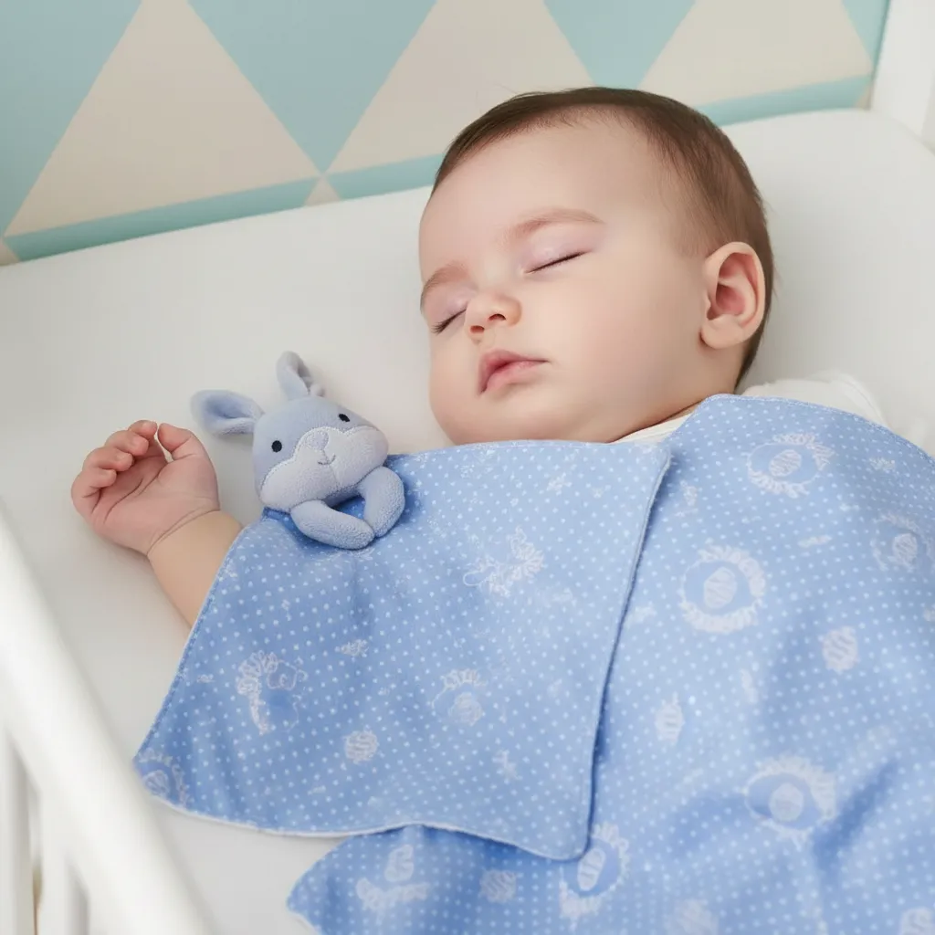 Naninha Bebe Kit 4 Peças 100% Algodão C/prendedor De Chupeta