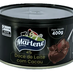 Doce De Leite Com Cacau Dona Marlene Doces - Lata 400g