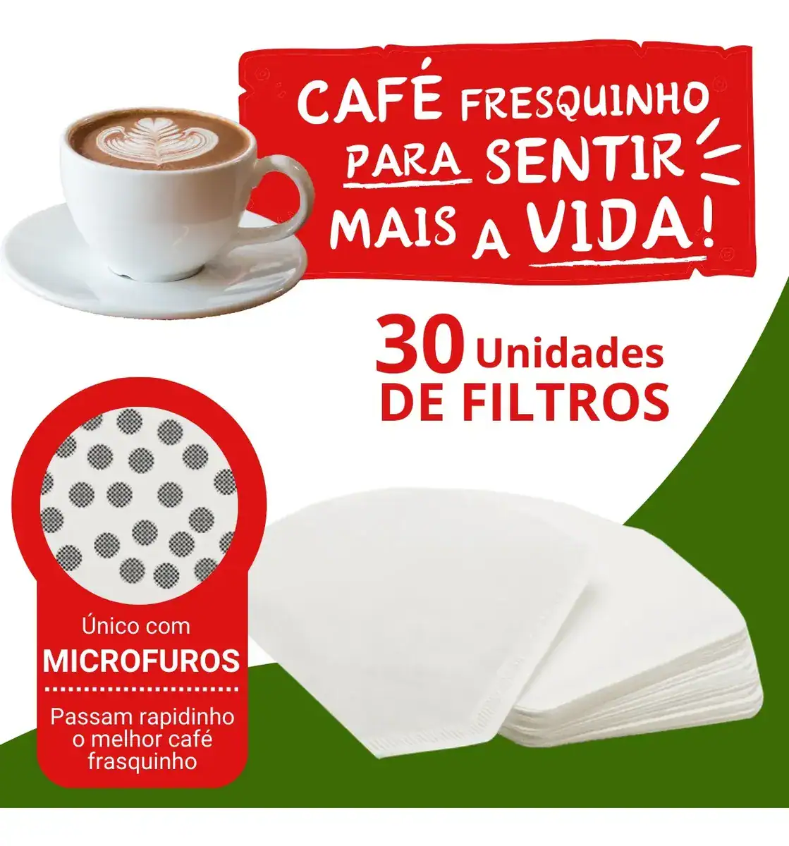 Filtro De Papel Melitta Para Café 103 Original Coador 30und. - Imagem 4