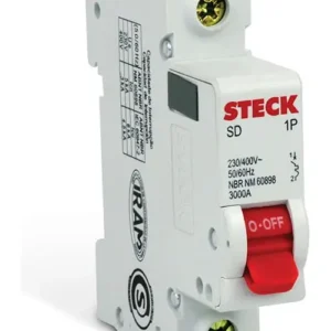 Disjuntor Monopolar Din 10A Classe C (STECK SDD61C10)