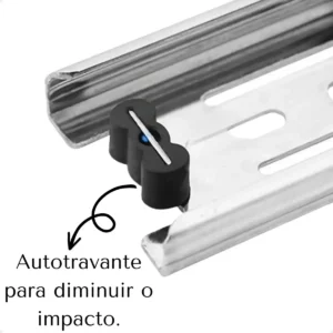 kit 4 pares Corrediça Telescópica 45cm Aço Zincado 20kg Para Gavetas Compra Segura Ekom