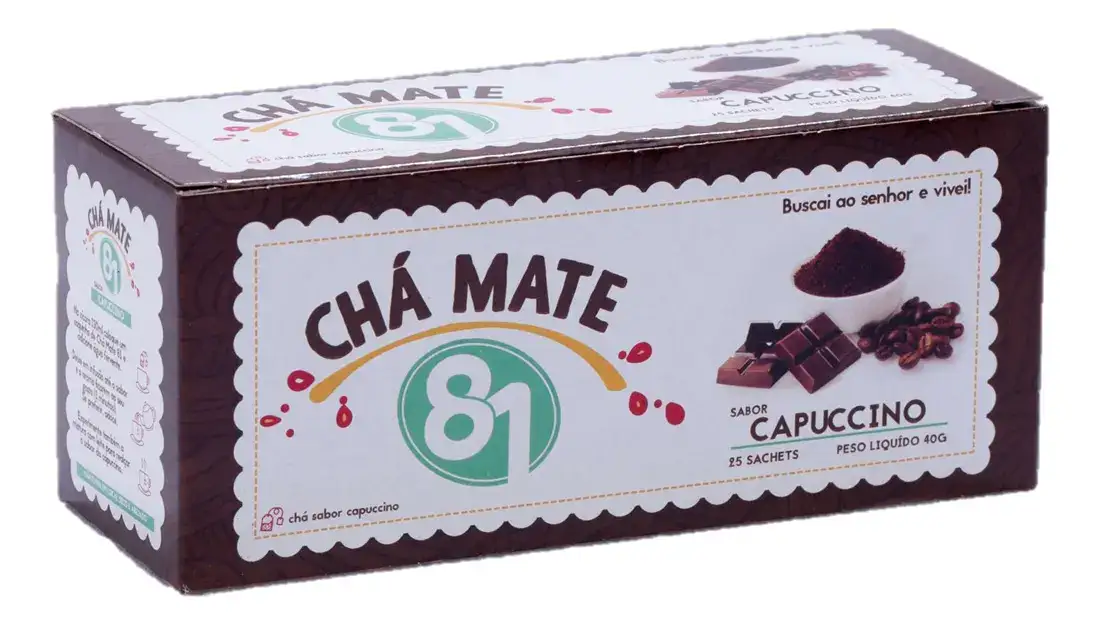 Chá Mate 81 40g C/ 25 Sachês Kit Com 12 Sabores Sortidos - Imagem 7