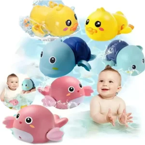 Kit 6 Brinquedos De Banho Flutuantes Para Bebê Colores Mezclados