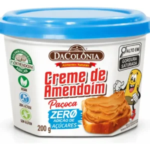 Creme de Amendoim Paçoca Zero Adição de Açúcar DaColônia 200g