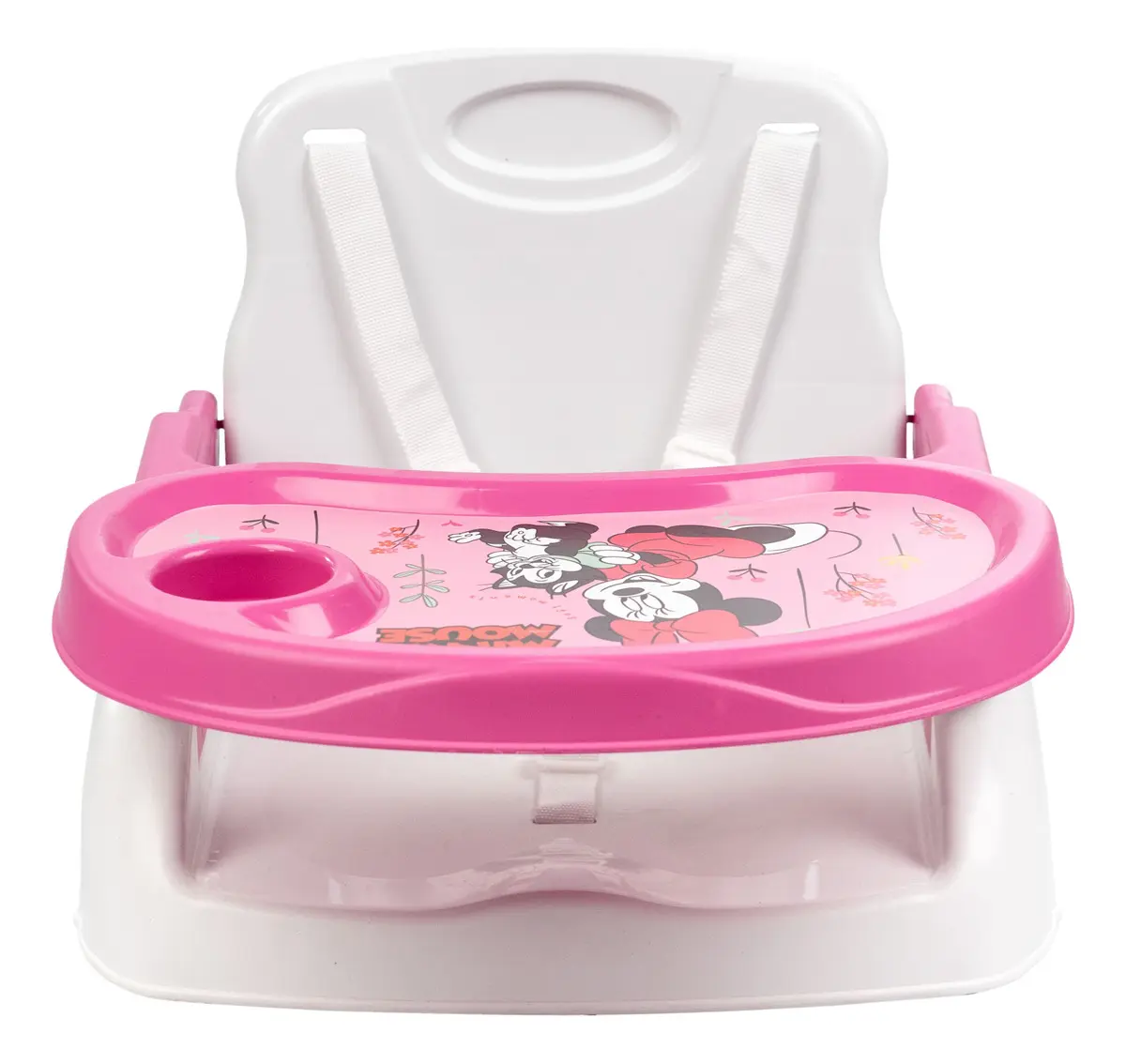 Disney Cadeira De Alimentação Portátil Booster Cadeirão Styll Baby Rosa - Minnie - Imagem 6
